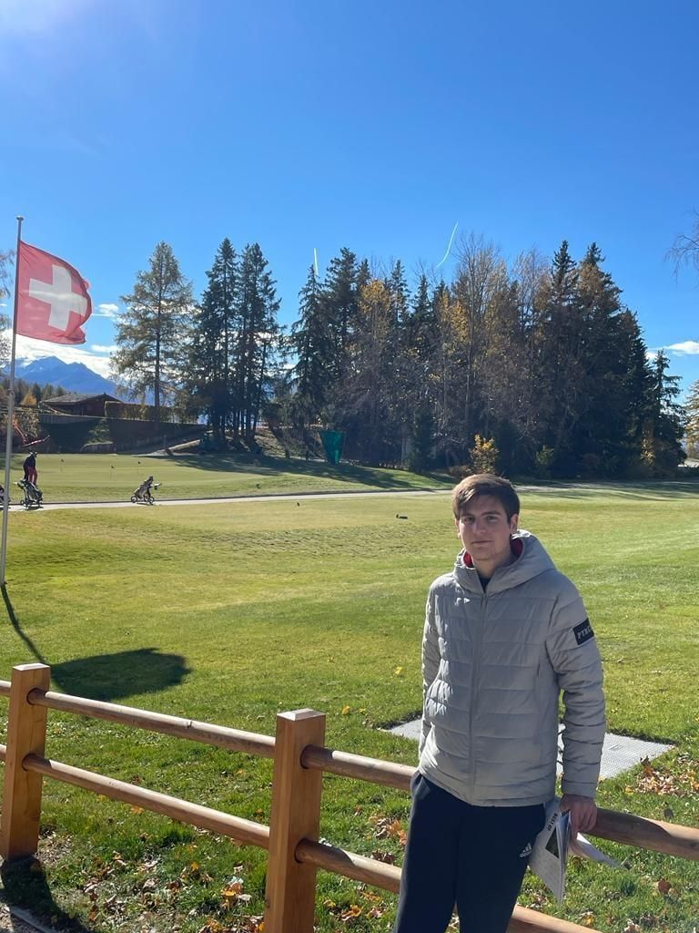 Stefano in the mountains